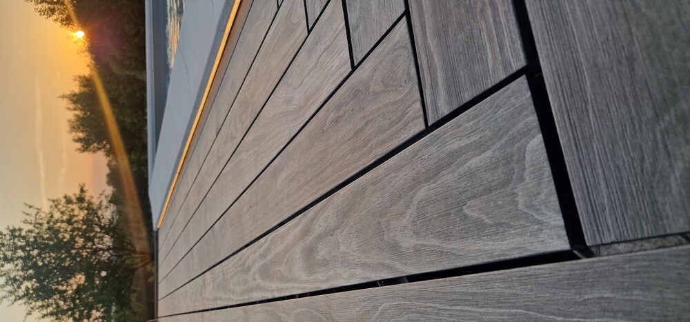 Accoya Grey pool surround