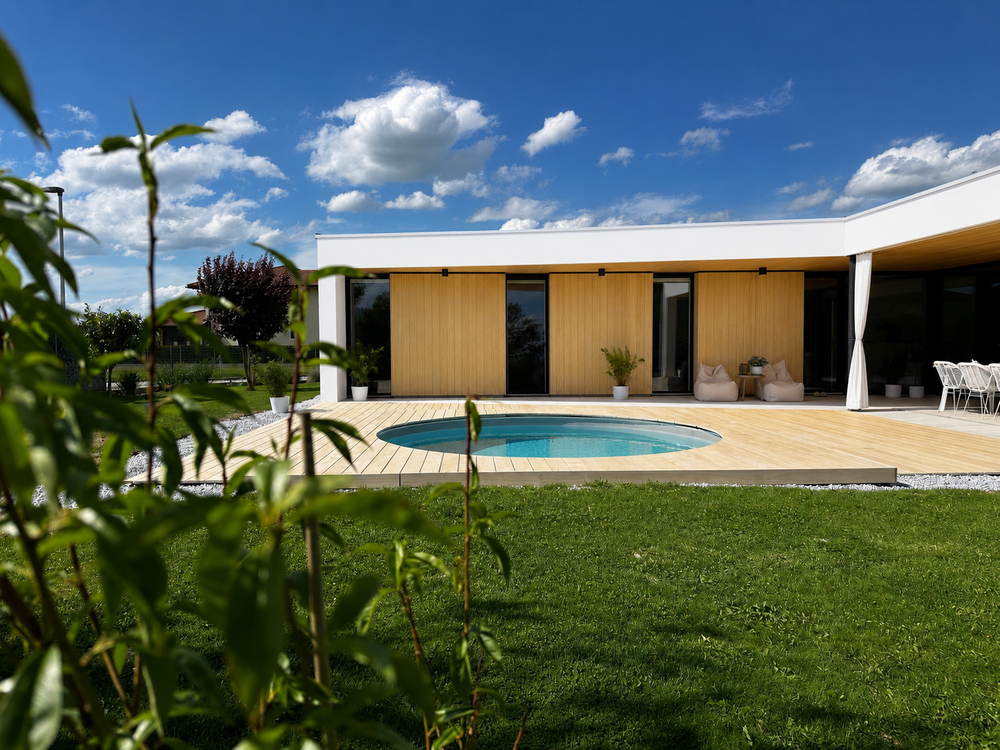 Accoya Terrasse und Fassade, privat